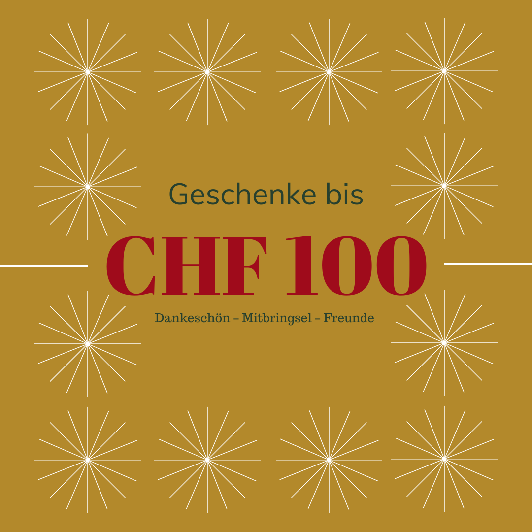 Geschenke bis CHF 100