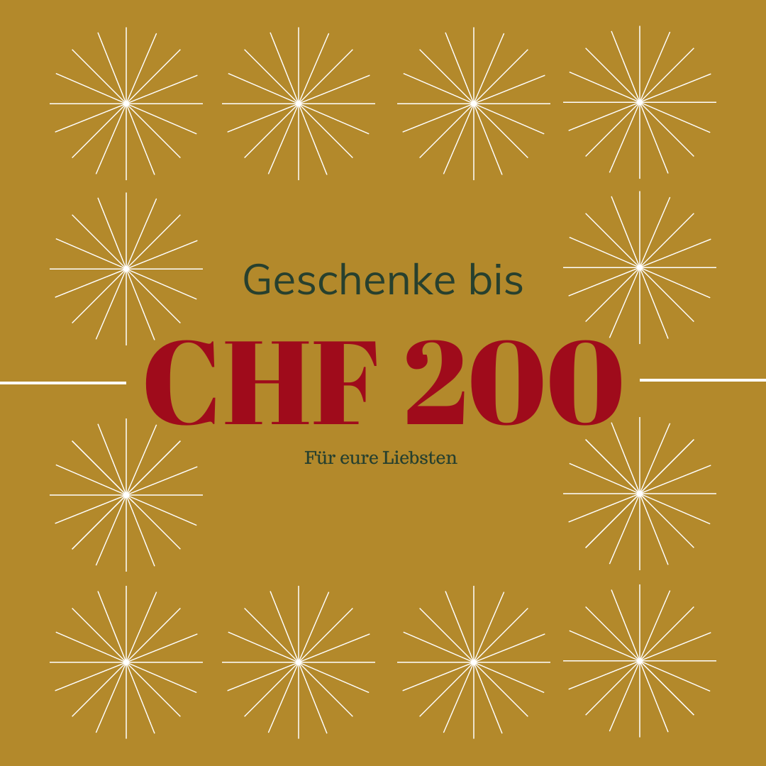 Geschenke bis CHF 200