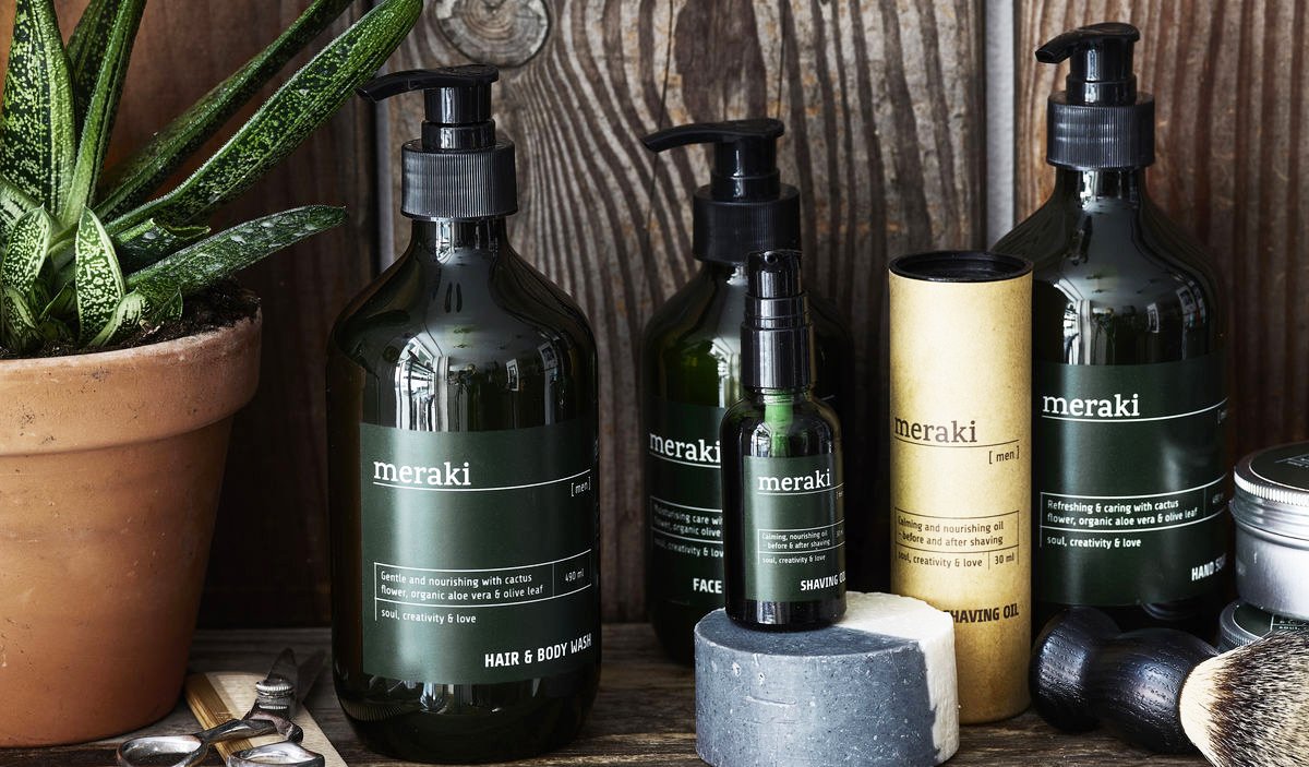 Meraki Naturkosmetik for Men Made in Denmark