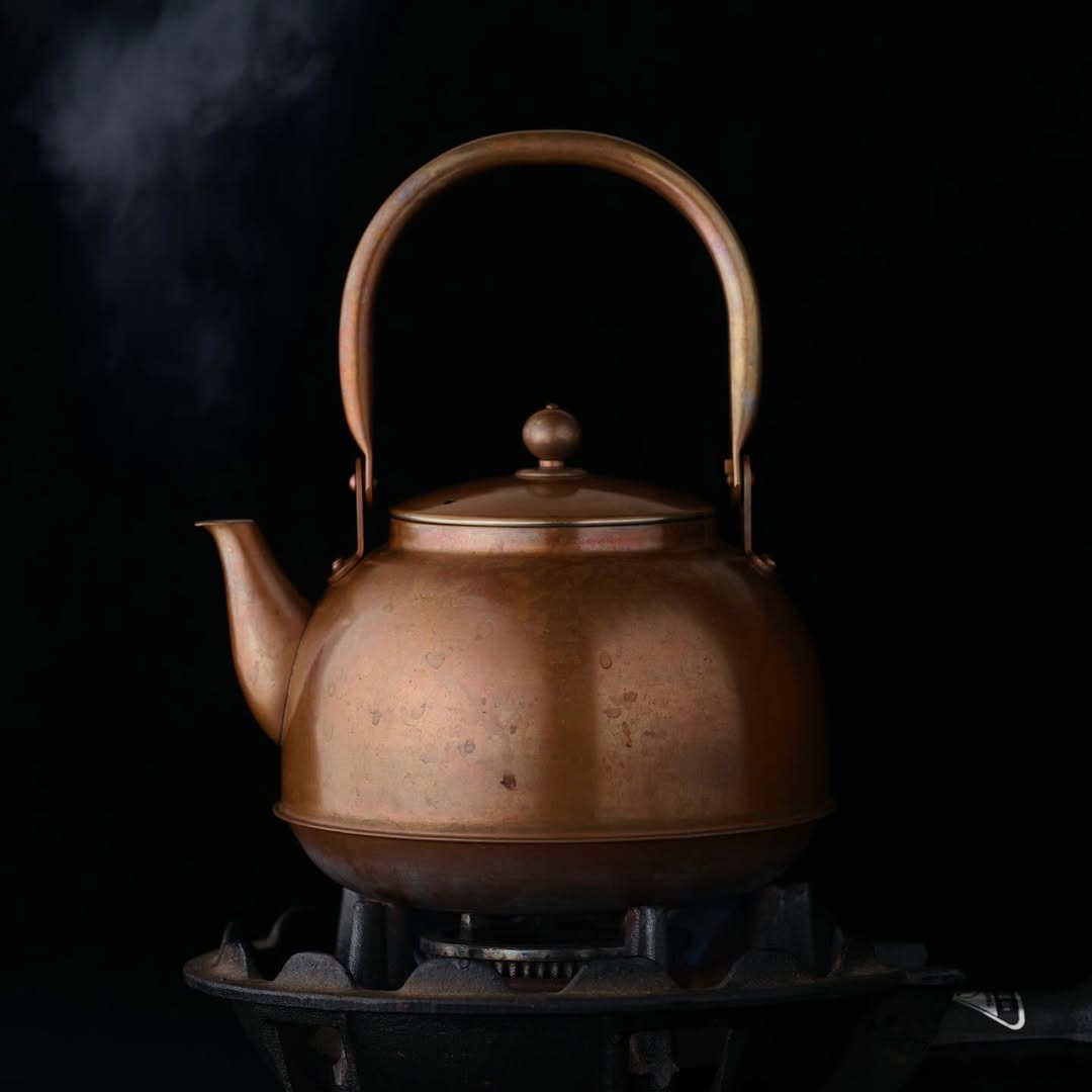 Azmaya Kupfer Kettle handmade in Japan