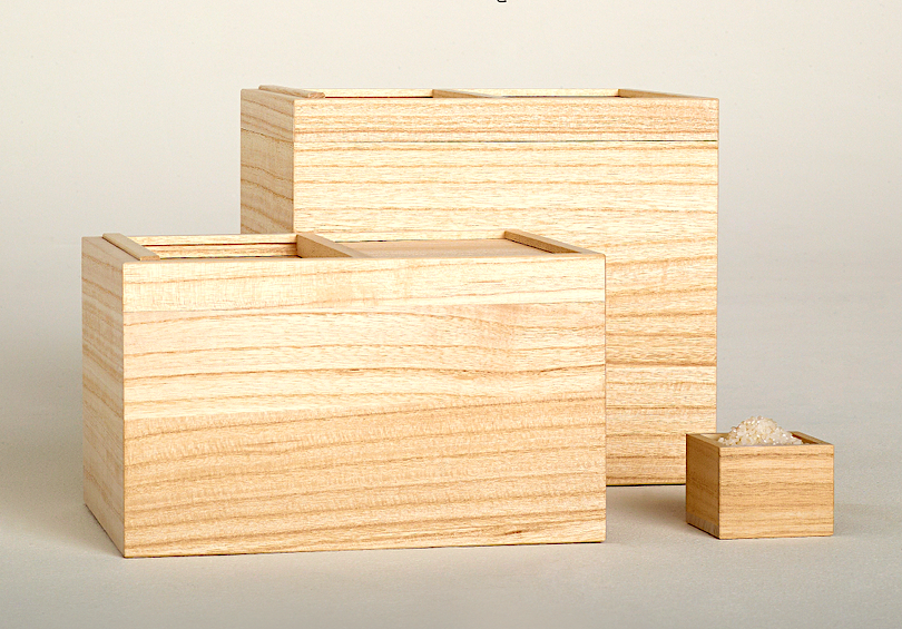 AZMAYA - Kiri Reisbehälter aus Paulownia-Holz | Handmade aus Japan