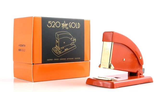 Zenith Tischhefter 520 mit 23K vergoldetem Messing | Made in Italy