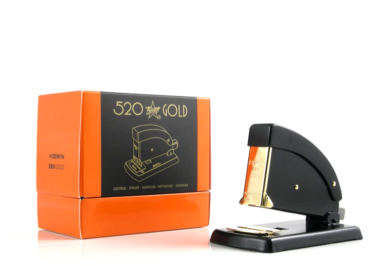 Zenith Tischhefter 520 mit 23K vergoldetem Messing | Made in Italy