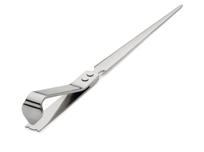 Brieföffner & Heftklammerentferner Zenith 585 Stahl | silber | Made in Italy