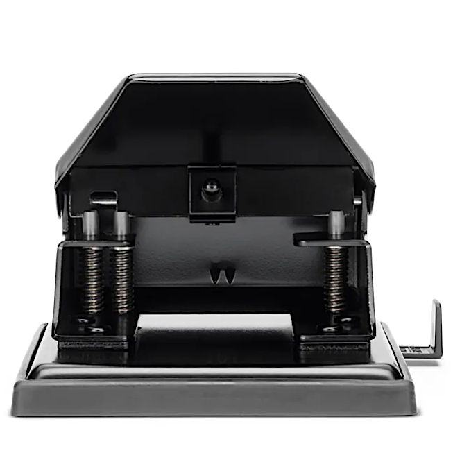 Locher Zenith 787 schwarz lackiert | gehärteter Stahl | Made in Italy