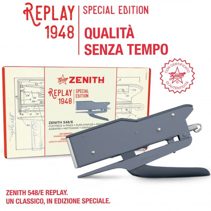 Zenith Handhefter 548/E Replay 1948 | Special Edition | Made in Italy