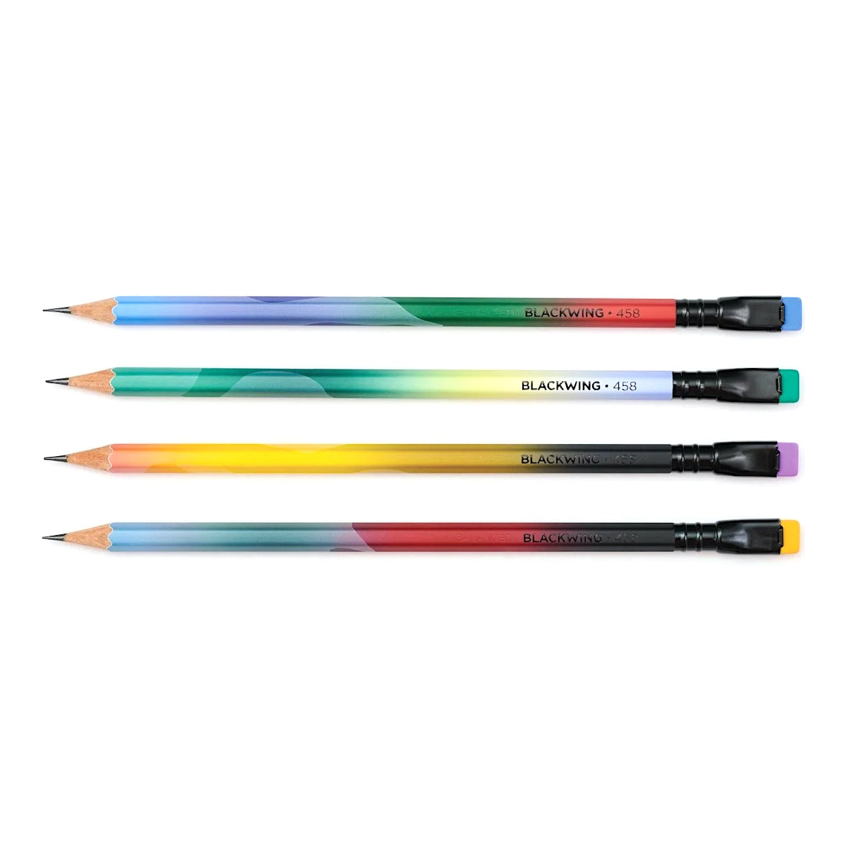 Blackwing Volume 458 Birding Limited Edition – 12 Bleistifte mit vier von nordamerikanischen Vogelarten inspirierten Designs.