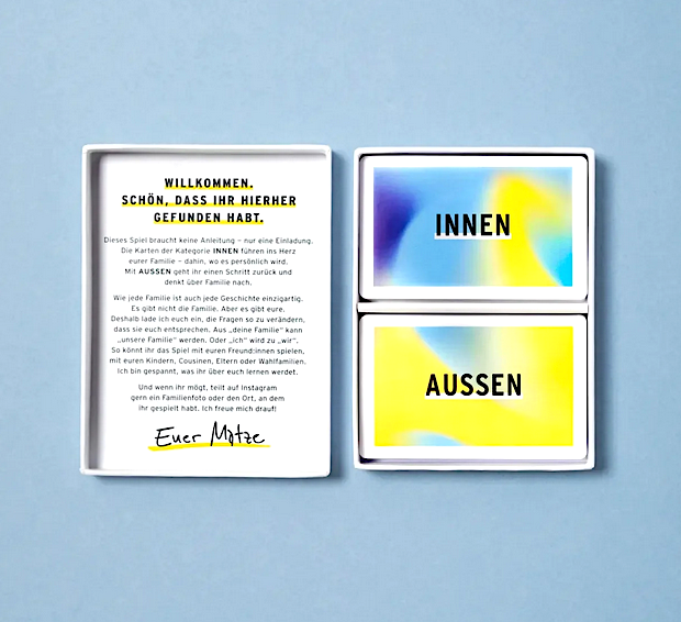 FAMILIE – 66 Fragen über Nähe, Erinnerungen und Zusammenhalt