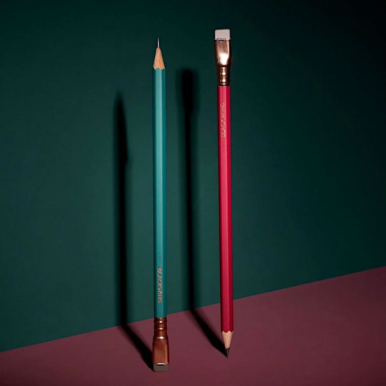 Bleistift-Set Blackwing matte green | 12 Stück | Blackwing Made in Japan