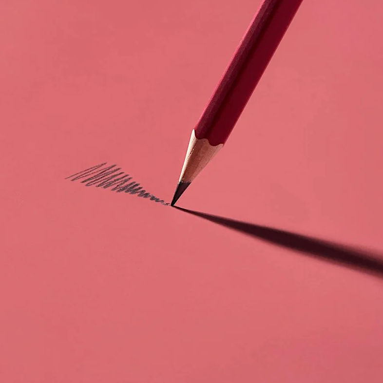 Bleistift-Set Blackwing matte red | 12 Stück | Blackwing Made in Japan