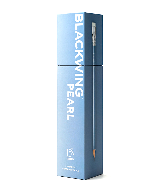 Bleistift-Set Blackwing pearl blue 4B | 12 Stück | Blackwing | Made in Japan