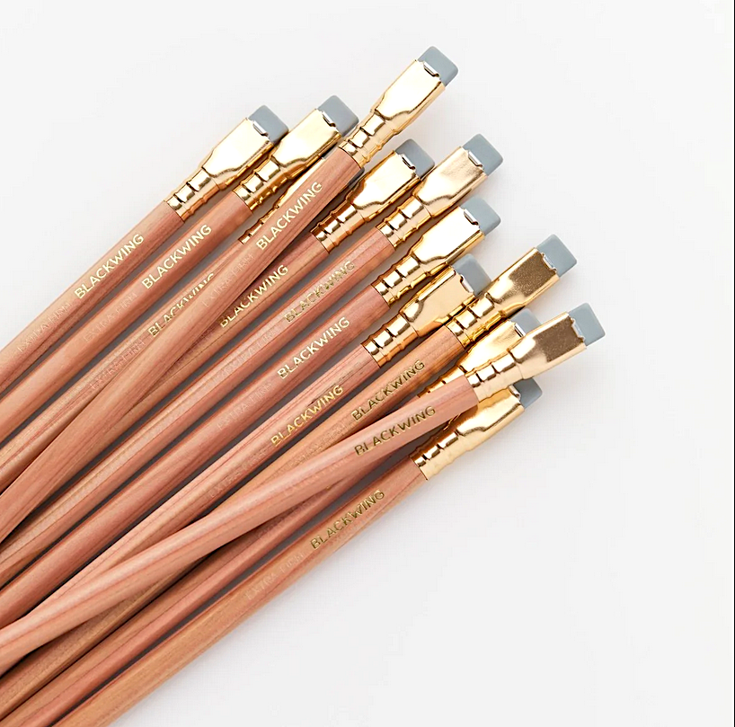Radiergummi-Ersatz-Set 10Stk. grau | Blackwing | Made in Vietnam