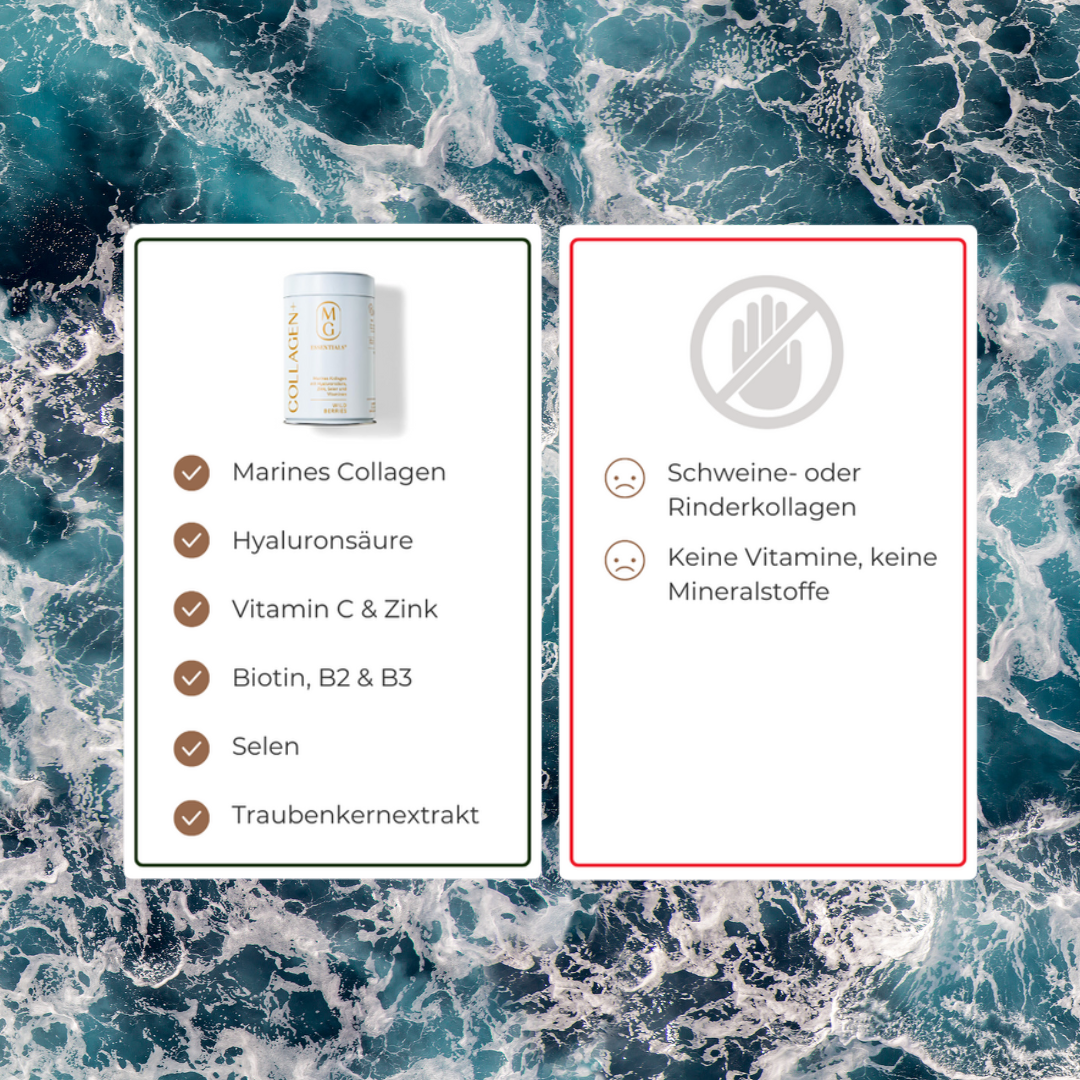 Collagen+ | mit Hyaluronsäure, Vitamin C, Zink und Selen