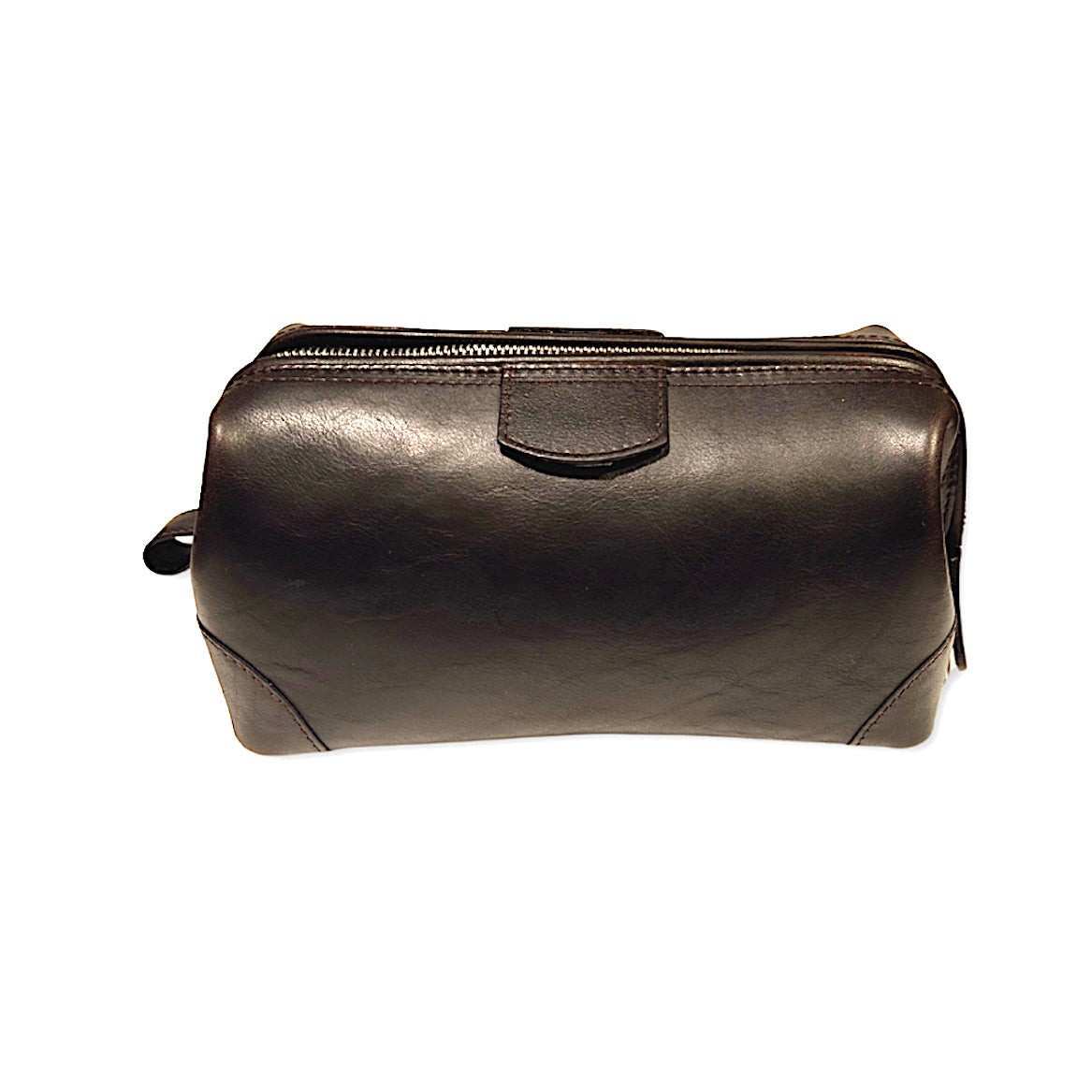 Kulturtasche gross aus Bisonleder | F. Hammann | Handmade in Germany