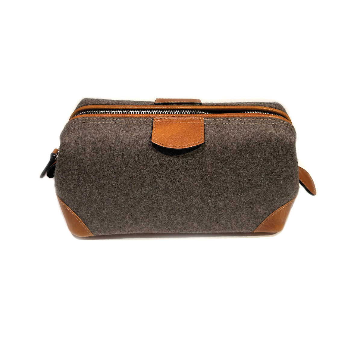 Necessaire aus Leder und Loden | F. Hammann | Handmade in Germany