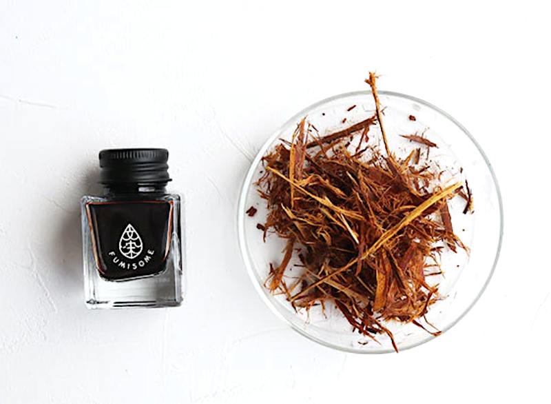 Japanische Naturfarbtinte 05 zedernholzbraun | FUMISOME | Made in Kyoto Japan