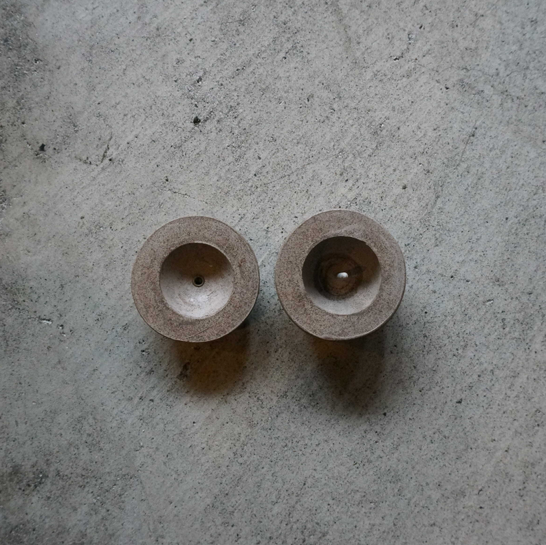 Ceramic Candlestick | Black