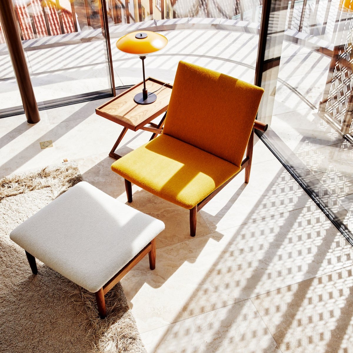 Sessel Japan Chair FJ 5301 Polsterbezug Stoff | Finn Juhl | House of Finn Juhl | Made in Denmark
