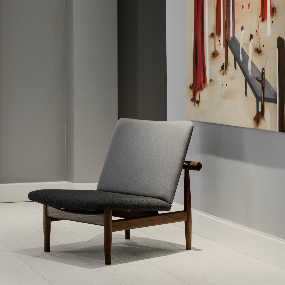 Sessel Japan Chair FJ 5301 Polsterbezug Stoff | Finn Juhl | House of Finn Juhl | Made in Denmark