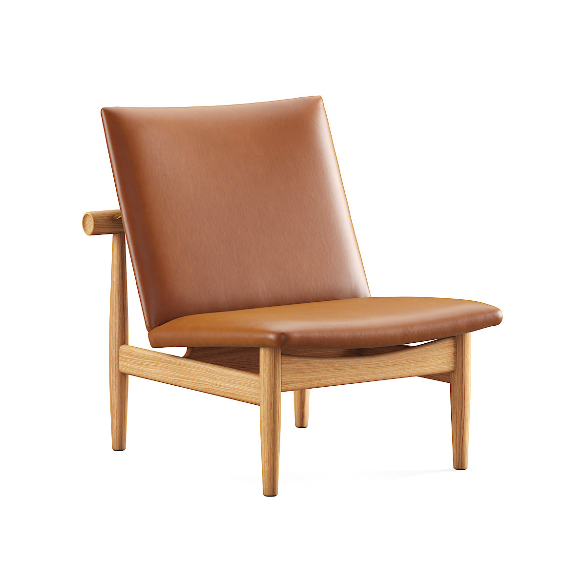 Sessel Japan Chair FJ 5301 Polsterbezug Leder | Finn Juhl | House of Finn Juhl | Made in Denmark