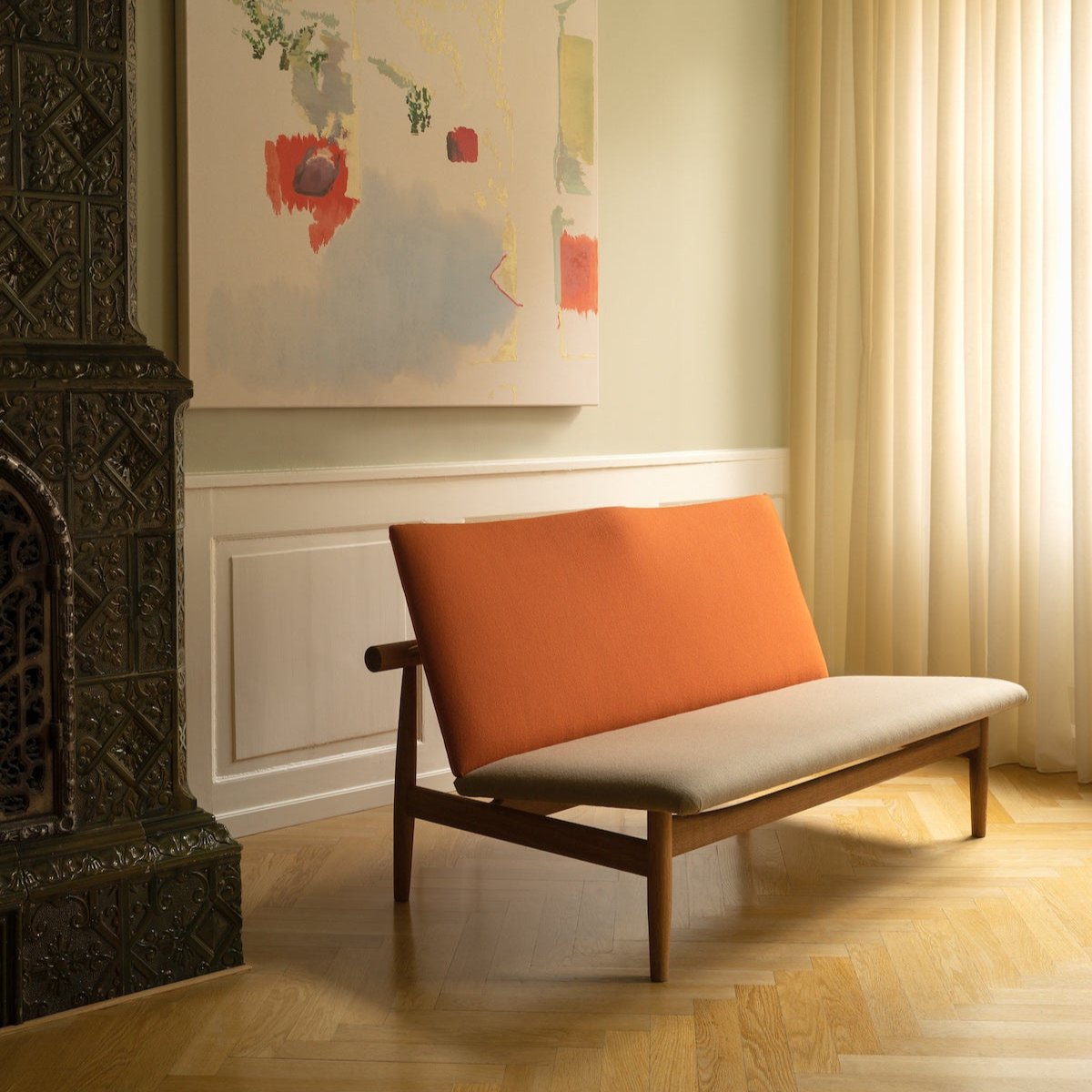Sofa 2er Japan Chair Stoffbezug | Finn Juhl | House of Finn Juhl Made in Denmark
