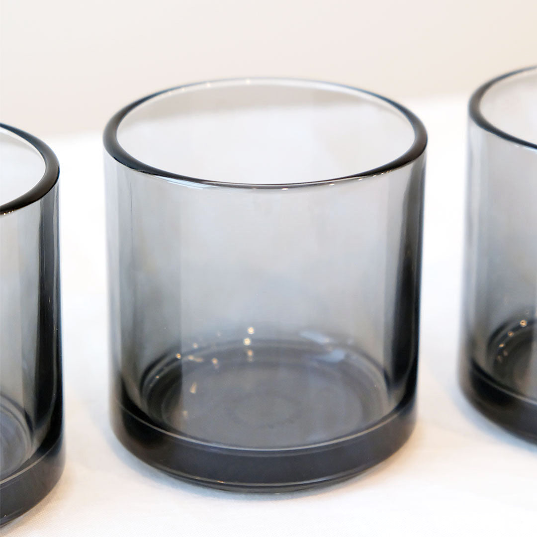 HASAMI PORCELAIN - Trinkglas grau stapelbar | Alltagsikone aus Japan | Made in Japan
