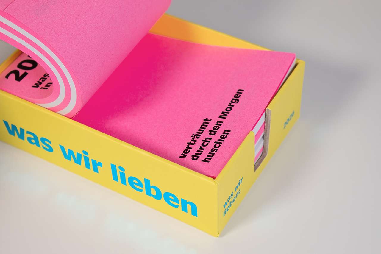 Was wir lieben: in 365 Tagen | Ein Notizkalender für 2026 mit Liebeserklärungen an den Alltag