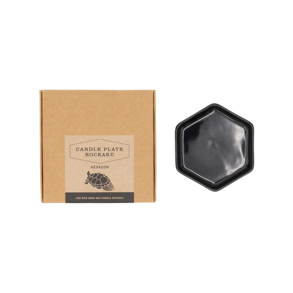 Teller-Kerzenteller aus Keramik Rockaku | DAIYO | Handmade in Japan