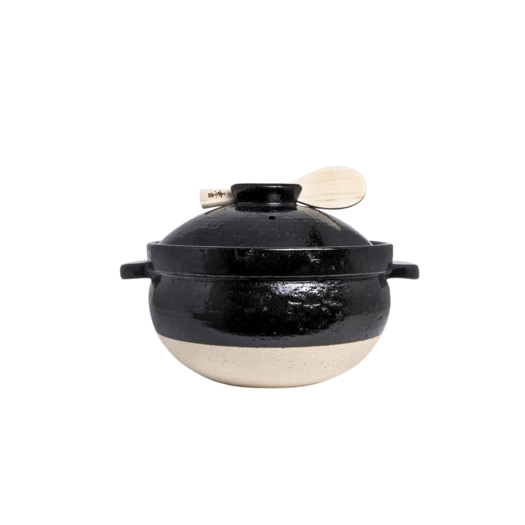 Kamado-San Donabe Reiskocher ein Klassiker der japanischen Küche