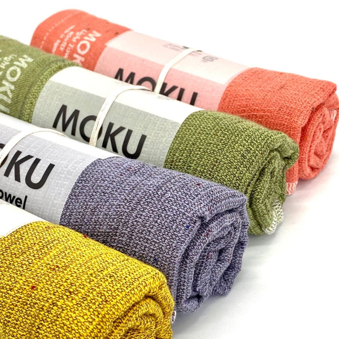 Moku M | Baumwoll-Handtuch von Kontex | 33 x 100cm | Made in Japan