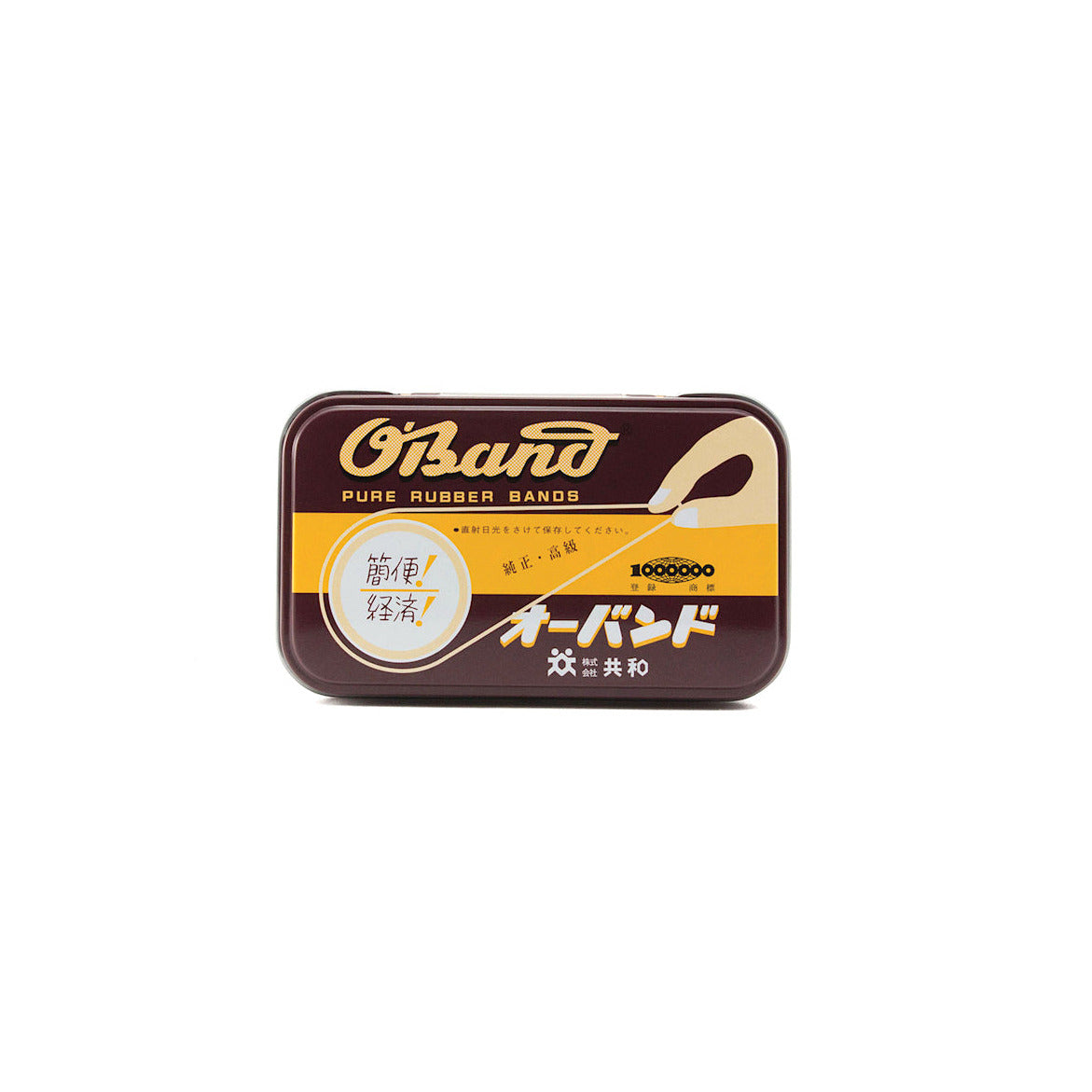 Elastische Gummibänder Oband | 60 x 1.1 mm 30 g | Berstein 16 | Made in Japan