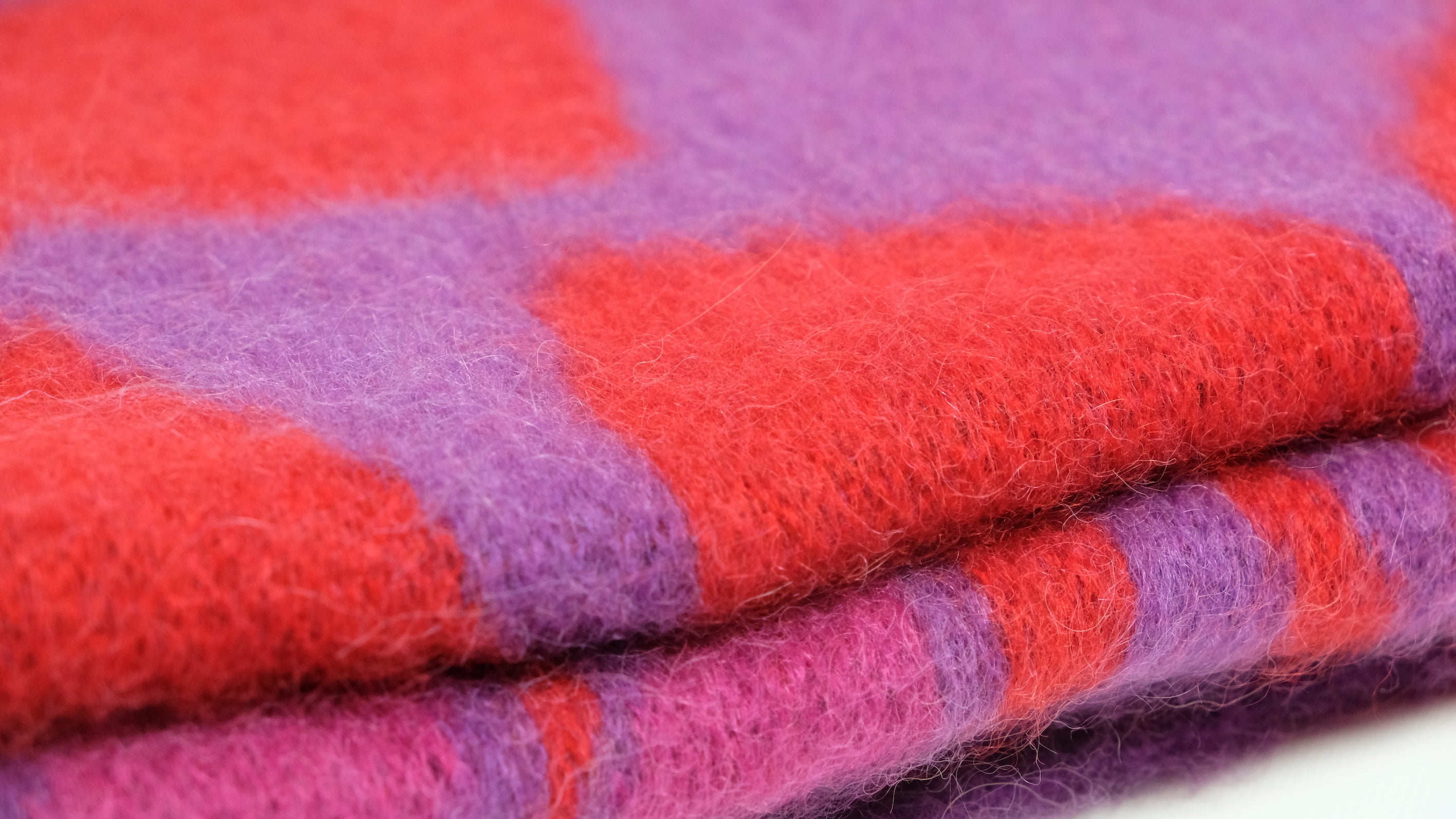 Decke | BLOSSOM PLAID | Lila | 160 x 220cm