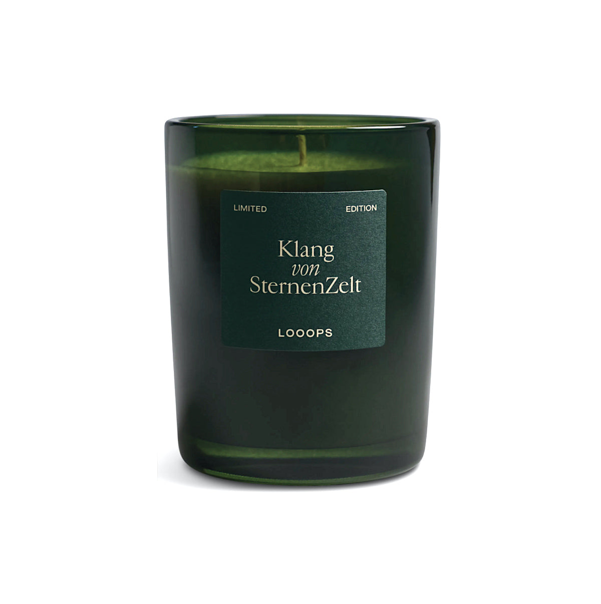 Klang von SternenZelt – Grosse Duftkerze mit winterlichem Duft | Looops Candle