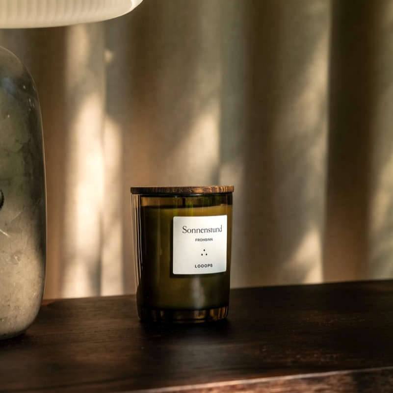 onnenstund | Grosse Duftkerze mit ätherischen Ölen aus Salzburg | Handmade