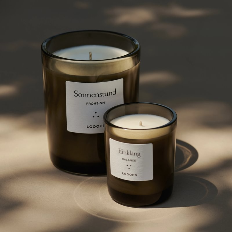 onnenstund | Grosse Duftkerze mit ätherischen Ölen aus Salzburg | Handmade
