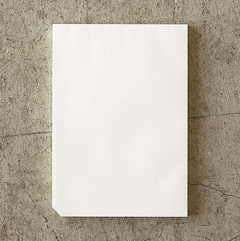 MIDORI MD PAPER Cotton Pad A5 | Blanko Schreibblock mit Struktur | Made in Japan