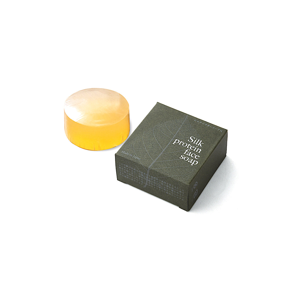 Gesichtsseife aus Seidenprotein Awawasilk | Mujun | Made in Japan