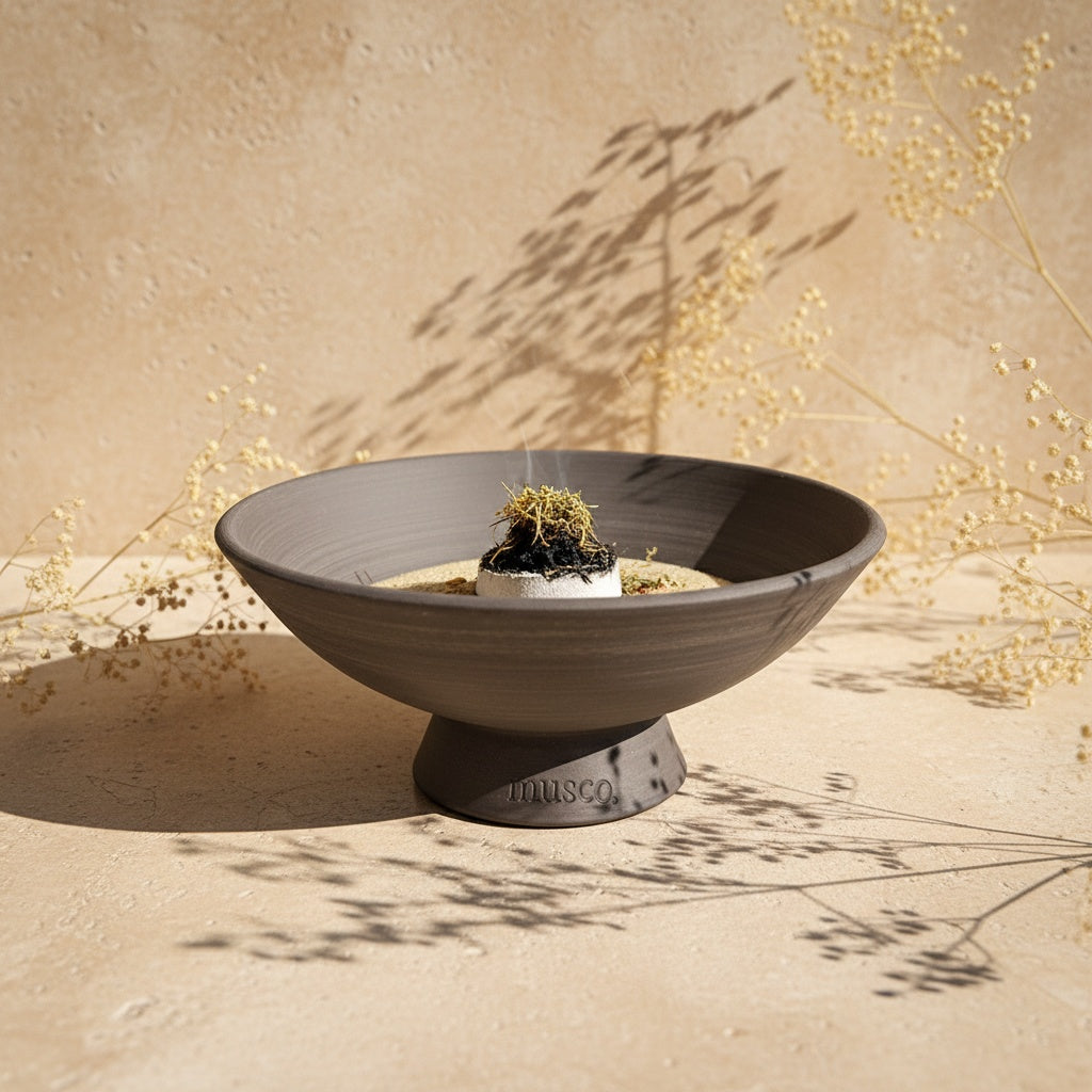 RÄUCHERSCHALE mocca