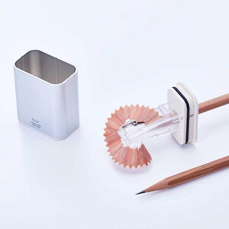 Spitzer No. 211 für lange Bleistiftsspitzen Aluminium | NJK | Made in Osaka, Japan