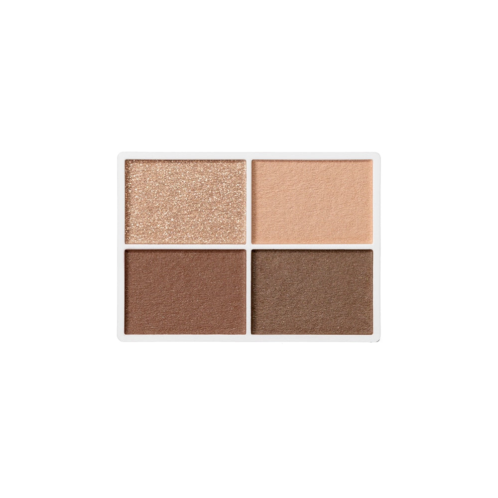 Naturglace - Lidschatten - Palette sand brown - clean- beauty - vegan Naturkosmetik - Made in Japan