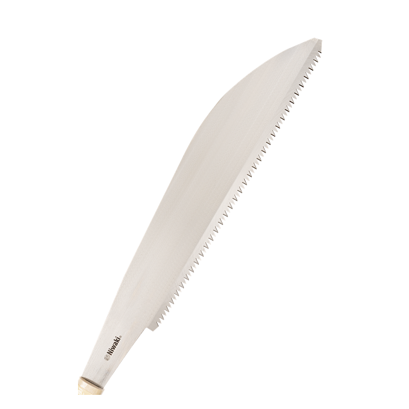 Sakimaru Grobschnitt-Säge | 360mm | SK5-Stahl Holzgriff | Niwaki Japan