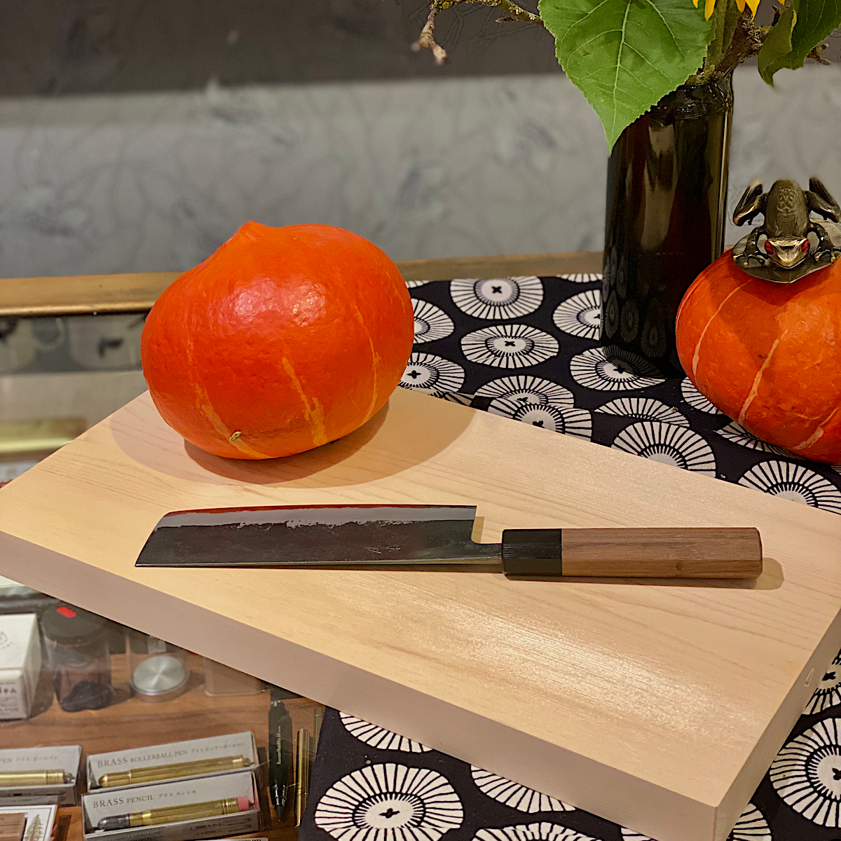 NIWAKI - Japanisches Küchenmesser | Tadafusa x Niwaki | Nakiri 165mm