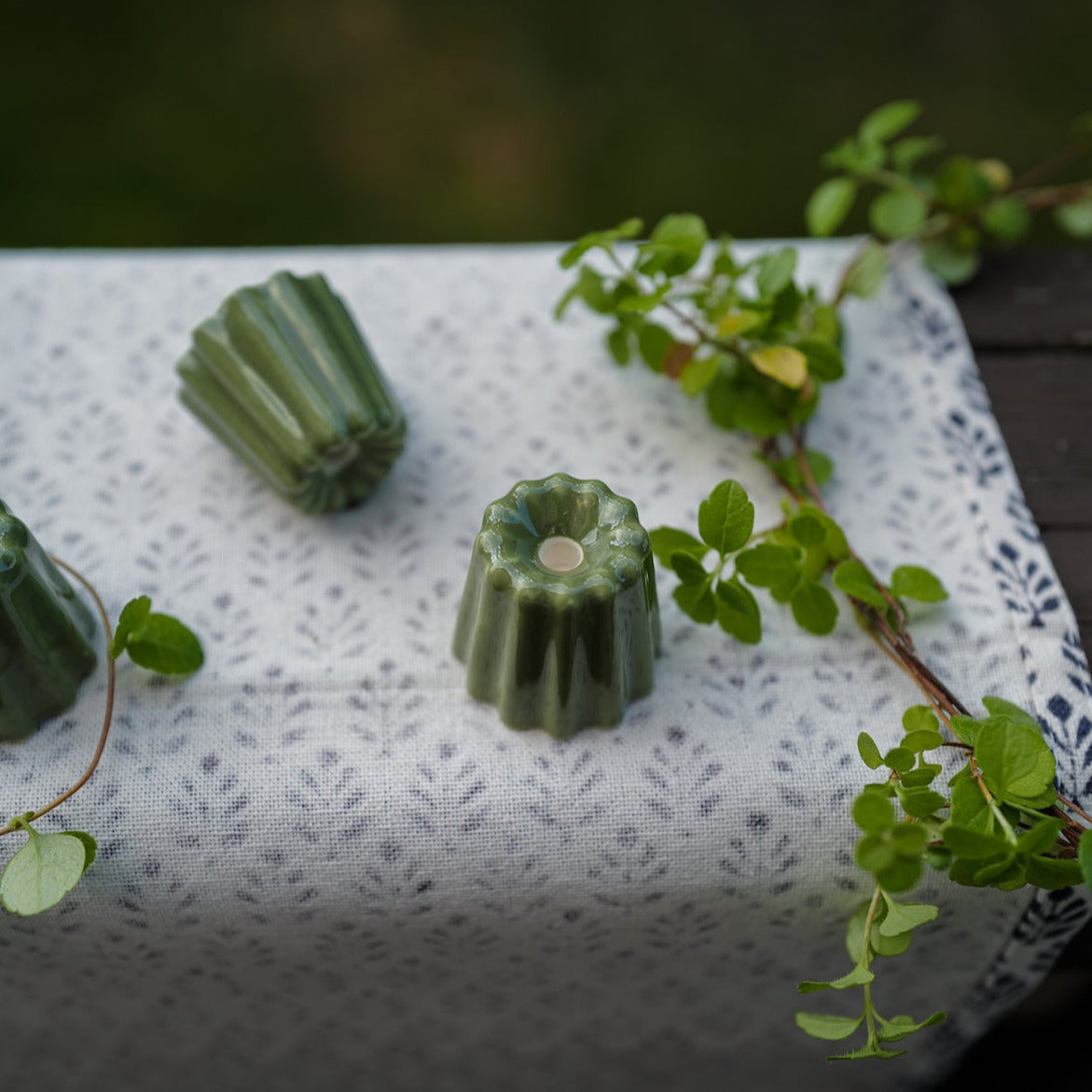 Kerzenständer Mini aus Porzellan | OVO THINGS | Handmade in Litauen