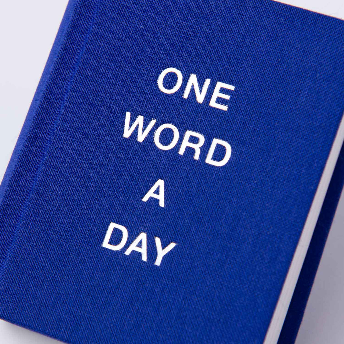 Notizbuch | "One Word a Day" | Yvesblue Metallic Special Edition