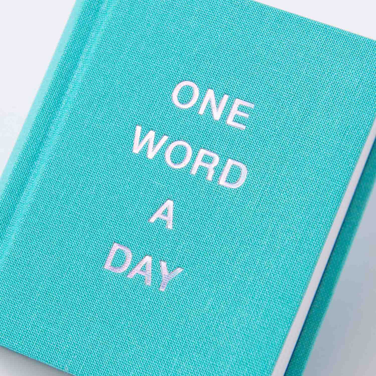 Notizbuch | "One Word a Day" | Azure Metallic Special Edition