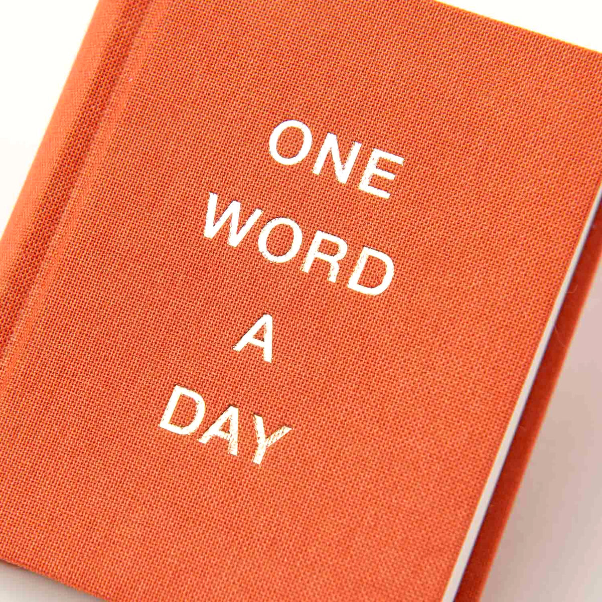 Notizbuch | "One Word a Day" | Earth Metallic Special Edition