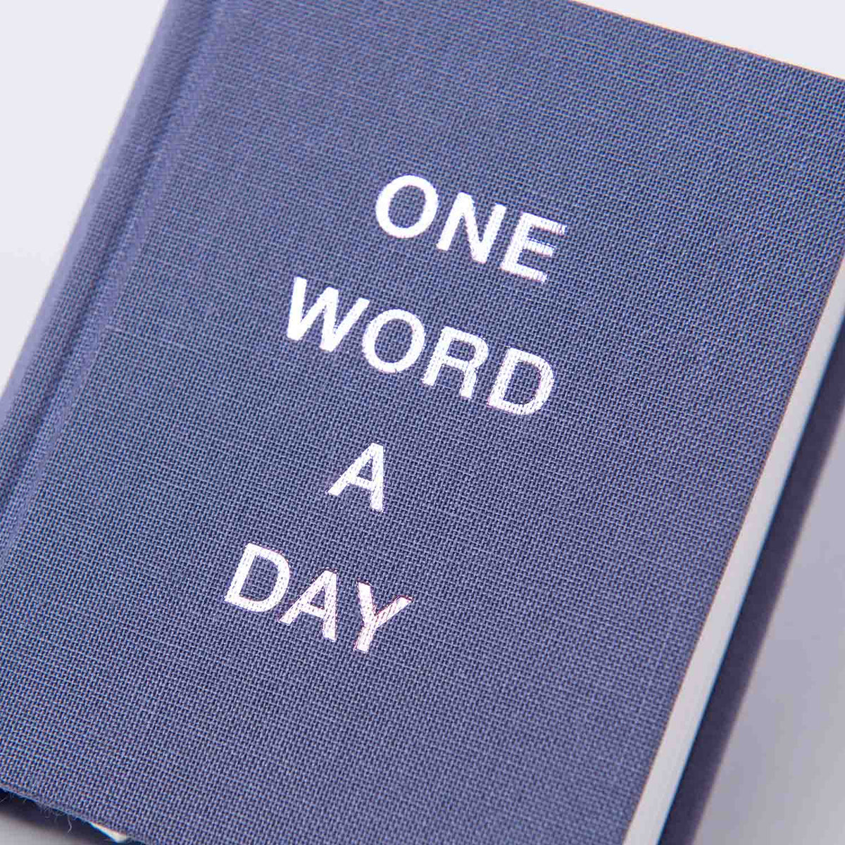 Notizbuch | "One Word a Day" | Midnight Metallic Special Edition