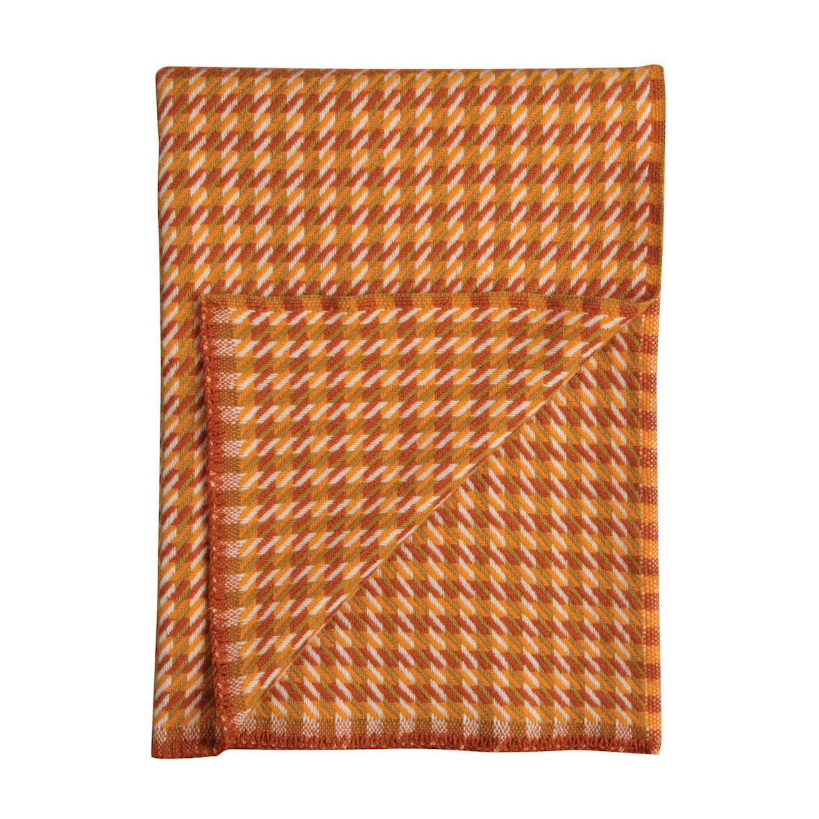 Lammwolldecke Mimi 150x200cm Apricot | RØROS TWEED | Made in Norwegen