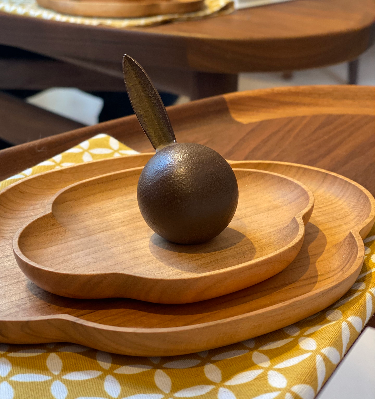 Zodiac Ball „Rabbit“ – Glücksfigur aus Eisen | Made in Japan