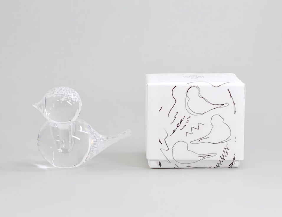 TAG Stationery | Ink Puddle Bird Tintentopf aus Glas | Handarbeit aus Japan